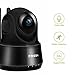 FREDI Wireless Baby Monitor Camera 720P Security IP Home Camera with Two-Way Talking,Infrared Night Vision,Pan Tilt,P2P Wps Ir-Cut Nanny ip Camera Motion Detection (720pblack)