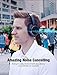 Otium Noise Cancelling Headphones, Wireless Headphones Over Ear Bluetooth Headphones with Mic Deep Bass, Foldable Comfortable Earpads 30H Playtime for Travel/Work/TV/Computer/Cellphone
