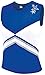 Revolution Cheer Uniform Shell Top - Royal Youth Medium