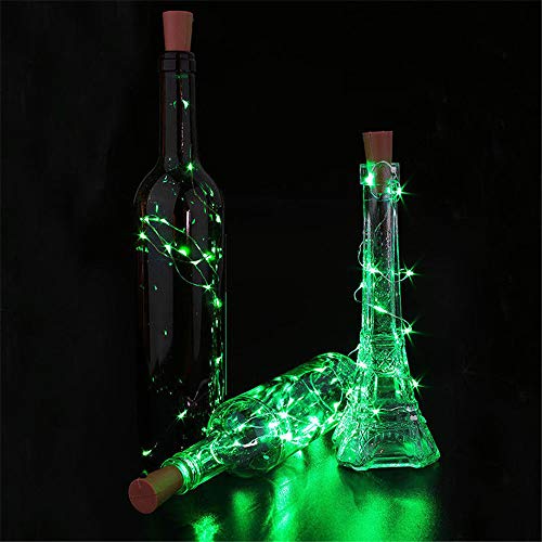OMG! Outdoor Light Strings LED Copper Wire Lights, Each Set 33ft/10M 100LEDs and 1 Remote Control.AA Battery Powered,Decor Rope Lights for Holiday,Wedding, Parties.(Green one)