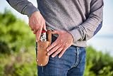 Felco F910 Leather Holster for Felco Secateurs – Heavy Duty Genuine Leather view 2