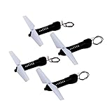 BTG Clockwise & Counter-clockwise Motor Arm with Propellers Crash Kit for JJRC H37 Drone Quadcopter Spare Parts- Black