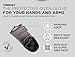 Cuisinart Silicone Oven Mitts, 2pk - Heat Resistant up to 500 degrees F Handle Hot Cooking Items Safely - Non-Slip Grip Oven Gloves with Soft Insulated Deep Pockets and Convenient Hanging Loop - Grey