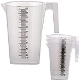 TCP Global 2 Liter (2000ml) Plastic Graduated