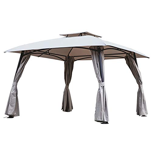 Pavillon Granisle Grau 327 cm x 328 cm