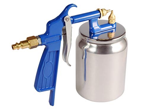 High Pressure Air Suction Siphon Feed Spray Gun for Spraying Oil-Based or Latex Paints, with Filtering and Cleaning Kits