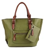 Scarleton Large Tote H103513 - Green