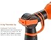 Giraffe Tools Garden Hose Nozzle Multi- Pattern Adjustable Sprayer Water Gun for Hose Reel, Car Washing, Pets Bathing