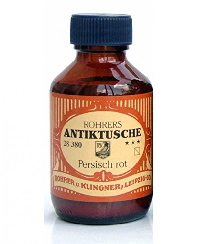 Rohrer & Klingner Traditional Drawing Indian Ink Persisch rot (red) 100ml