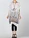 Mordenmiss Women's Summer Lightweight Plus Size Pullover T-shirt Cover-ups XL Light Brown