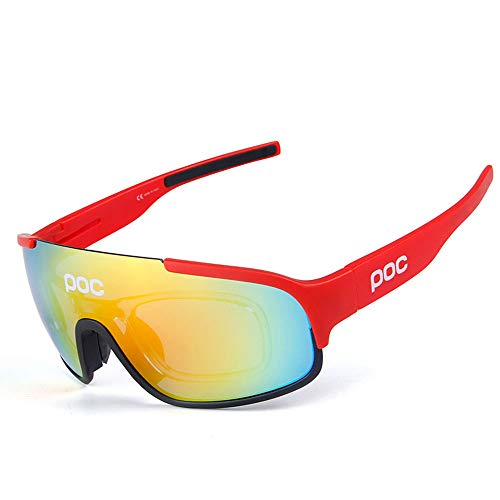 TWFY Fahrradbrillen Radsportbrille polarisierte Sport-Sonnenbrille UV400 Schutz super leicht Frame Design for Herren und…
