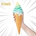 AILIMY 11" inch Squishies Galaxy Torch Ice Cream Jumbo Slow Rising Cute Super Big Squishies Food Toy Kawaii primary