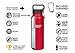 Healthy Human Stainless Steel Water Bottle | Double Walled Vacuum Insulated Water Thermos for Adults | Eco-Friendly Travel Bottles with Leak Proof Lid (Red Hot, 32 oz/ 946 ML)