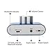 DROK Dual Channel Bluetooth Amp Board, Bluetooth Amplifier,50W+50W Bluetooth Speaker Stereo Audio Amplifier Receiver Home, DC12V/24V Wireless Ampli Module with DC12V 5A US-type Power supply Adapterthumb 1