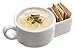 TIYOORTA Soup and Cracker Mug or Cereal Bowl by Kitchen Gadgets, 12 fluid ounces