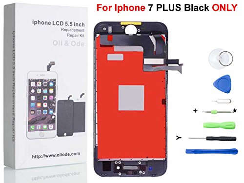 Oli & ode iphone 7 plus screen replacement for lcd touch scre…