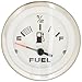 Sierra International 65496P Lido E - 1/2 - F Dial Range Scratch Resistant Fuel Gauge, 2