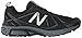 New Balance Men's MT410v5 Cushioning Trail Running Shoe, Black, 9 D US