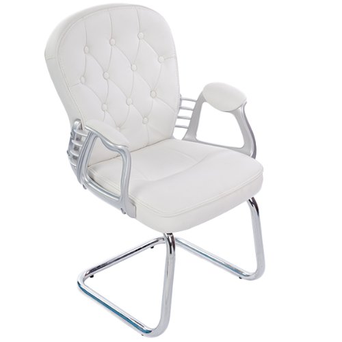 White Office Chair/Meeting Room Chair/Board room chair/Visitor chair