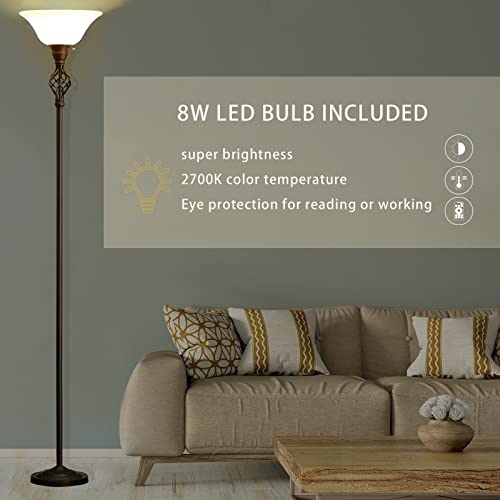 Floor Lamp for Living Room, RAYINIGHT 72\