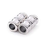 Linsoir Beads Hole Size 6mm Strong Durable Magnetic Clasps Jewelry Accessories Connector Pack of 10
