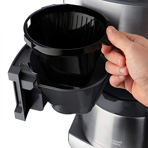 Russell Hobbs Kaffeemaschine mit Mahlwerk, Thermokanne 10 Tassen, digitaler programmierbarer Timer, 3-stufige… – Bild 7