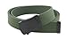 Canvas Web Belt Military Style with Black Buckle and Tip 56
