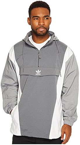 blocked anorak adidas