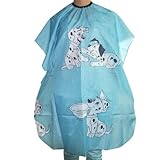 Kids Hair styling Cape Blue Dalmatian