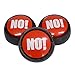 Keklle The Big Red NO Sound Button, Button Desktop Sound Toy Great for All Ages Fun Stress Reliever