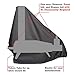 XGATML Cover for Ooni Frya or Uuni 3 Wood Fired Pizza Oven - Waterproof, Heavy Duty 600D Polyester, No Disassembly Required