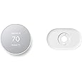 Google Nest Thermostat - Smart Thermostat for Home - Programmable Wifi Thermostat & Trim Kit - Made for the Nest Thermostat -