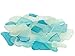 Nautical Crush Trading Bulk Sea Glass – 55oz Tumbled Sea Glass in Green, Yellow & Aqua – Seaglass for Crafts, Decor & Jewelry – Real Seaglass Pieces for DIY & Art Projects