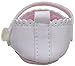 Little Me Mary Jane Baby Shoes White PU Leather