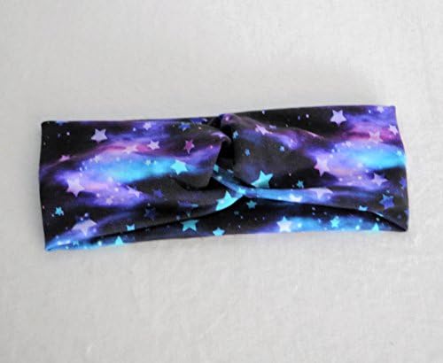 Galaxy stars - Faux Knot Turban Headband - One size fits most - Child and Adult