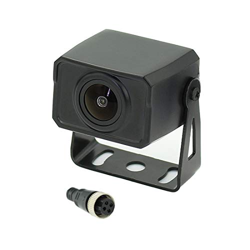 Mini Vehicle Replacement Backup Camera for Truck, Rear View HD 720P Wired Camera for Bus/Van / Caravan/Trailer / RV/Camper / Farm Machine/Motorhome, Night Vision and IP68 Waterproof