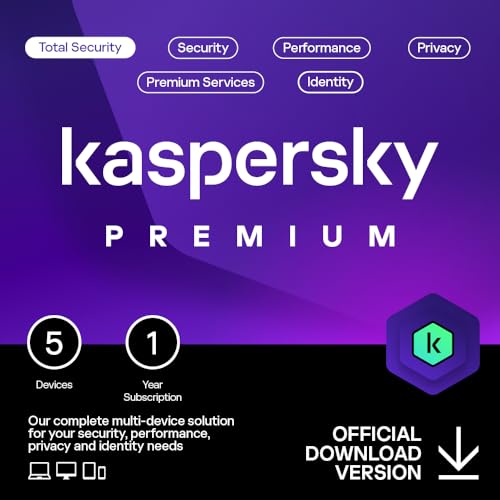 Kaspersky Premium Total Security 2024 | 5 Devices
