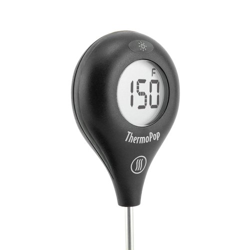 ThermoWorks ThermoPop SuperFast Thermometer with Backlit Rotating