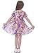 Bonny Billy Girls Short Sleeve Pleated Chiffon Floral Dress