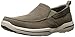 Skechers USA Men's Harper Delen Slip-On Loafer,Khaki Canvas,11 M US