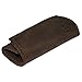 Adjustable Proven Trü Grip Thick Leather Hot Handle Holder (Cast Iron Panhandle Potholder) One Size Fits All, Double Layered, Double Stitched Handmade by Hide & Drink :: Bourbon Brown