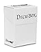 Ultra Pro Solid White Deck Box