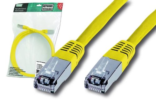 Vse 686483 Patch Cable Cat 5e FTP Patch Cable – Yellow