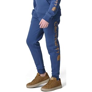 Carhartt Boys' Fleece Joggers Sweatpants Knit Pants