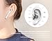 AhaStyle Ear Hooks and Covers Compatible with Apple AirPods and EarPods [Sound Quality Enhancement] (Clear-2 Pairs Large)thumb 4