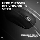 Logitech G PRO X 2 Wireless Gaming Mouse 60 g 44k DPI 8 kHz USB-C view 12