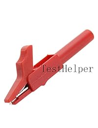TestHelper set de guías de prueba, 4mm conector tipo banana, Rojo, negro, 1