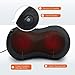 LiBa Shiatsu Neck & Back Massager Pillow - Shiatsu Massager w/Heated Balls & Car Massager (Black)
