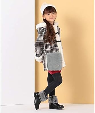 Amazon 組曲 キッズ Kumikyoku Kids Kids雑貨 ファーポシェット バッグ サックスブルー系 F Kumikyoku Kids 組曲 キッズ シューズ バッグ