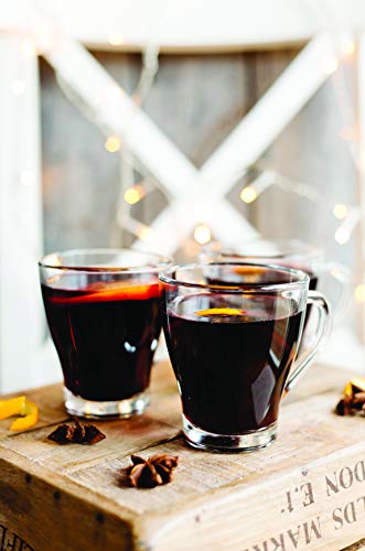 Teroforma 1pt MULLED WINE COCKTAIL PACK Infusion Blends for Alcohol & Spirits – Flavor Infuser Packets for Home Infusion (6 Packets - 3 Mulled Red, 3 Mulled White)